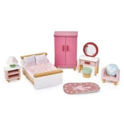 Accessoires Meubles De Poupées La Chambre Des Parents Tender Leaf Toys® - Jouets En Bois