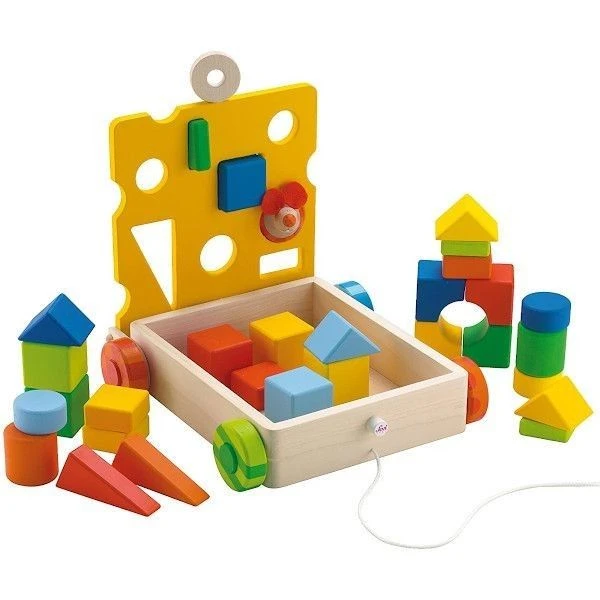 Boite à Forme à Trainer Cube Souris Sevi 1831 - Jouets En Bois 3 Boite à Forme à Trainer Cube Souris Sevi 1831 - Jouets En Bois