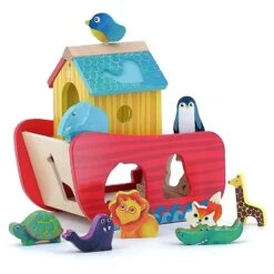 Boite à Formes Arche De Noé Des Animaux Vilac® - Jouets En Bois