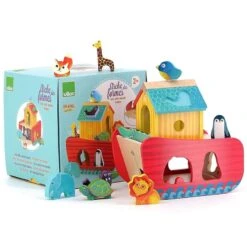 Boite à Formes Arche De Noé Des Animaux Vilac® - Jouets En Bois -Jouets En Bois boite a formes arche de noe des animaux vilac jouets en bois 4