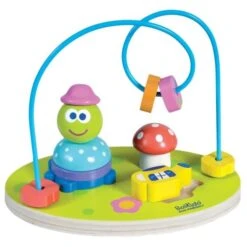 Boulier Puzzle Tortue à Empiler Boikido - Jouet En Bois