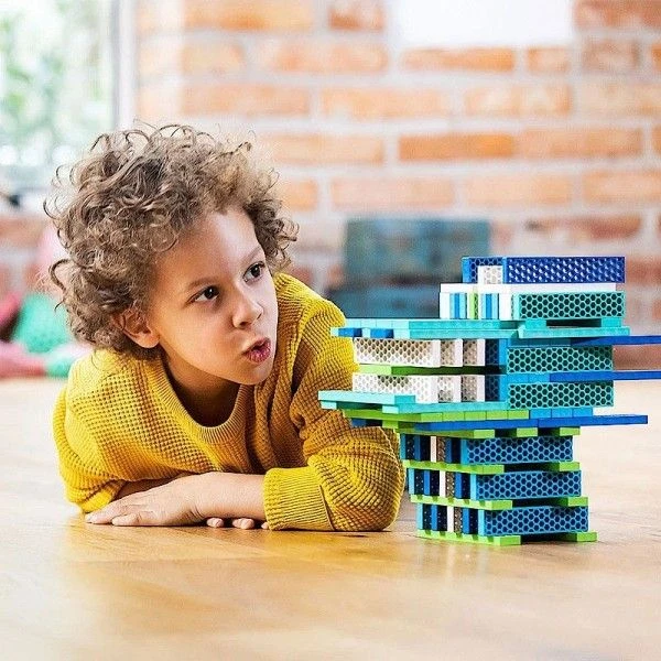 Briques De Construction Hello Box Ocean Mix 100 Bioblo® - Blocs De Construction 4 Briques De Construction Hello Box Ocean Mix 100 Bioblo® - Blocs De Construction – Image 2