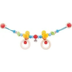 Chaîne De Poussette En Bois Canard Heimess® - Accessoire Bébé Bio