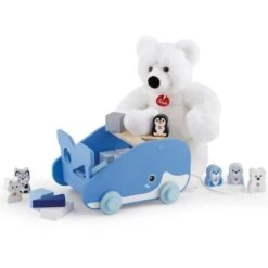 Chariot De Cubes Boite à Forme Sevi 1831 'Baleine Arctique' - Jouets En Bois -Jouets En Bois chariot de cubes boite a forme sevi 1831 baleine arctique jouets en bois jouets ecologiques 3