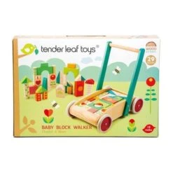 Chariot De Marche Blocs De Construction Tender Leaf Toys® - Chariot Bébé -Jouets En Bois chariot de marche blocs de construction tender leaf toys jouets en bois 6