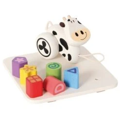 Chariot De Marche En Bois 3 En 1 Vache Clara I'm Toy® - Jouets En Bois -Jouets En Bois chariot de marche en bois 3 en 1 vache clara i m toy jouets en bois 2