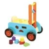 Chariot De Marche En Bois Boite à Forme Multi Activités3 En 1 Vilac®- Jouet Bébé