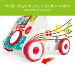 Chariot De Marche En Bois 'Mon Premier Trotteur Musical' Hape® - Jouets En Bois -Jouets En Bois chariot de marche en bois mon premier trotteur musical hape jouets en bois 2