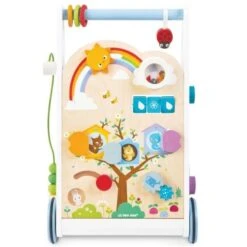 Chariot De Marche Multi Activités Nuage & Arc En Ciel Le Toy Van® - Jouets En Bois -Jouets En Bois chariot de marche multi activites arc en ciel le toy van jouets en bois 2