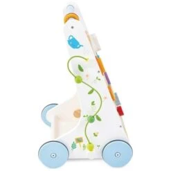 Chariot De Marche Multi Activités Nuage & Arc En Ciel Le Toy Van® - Jouets En Bois -Jouets En Bois chariot de marche multi activites arc en ciel le toy van jouets en bois 4