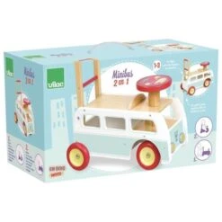 Chariot De Marche Porteur Combi WW Retro 2 En 1 En Bois Vilac®- Jouets En Bois -Jouets En Bois chariot de marche porteur combi ww retro 2 en 1 en bois vilac jouets en bois 3