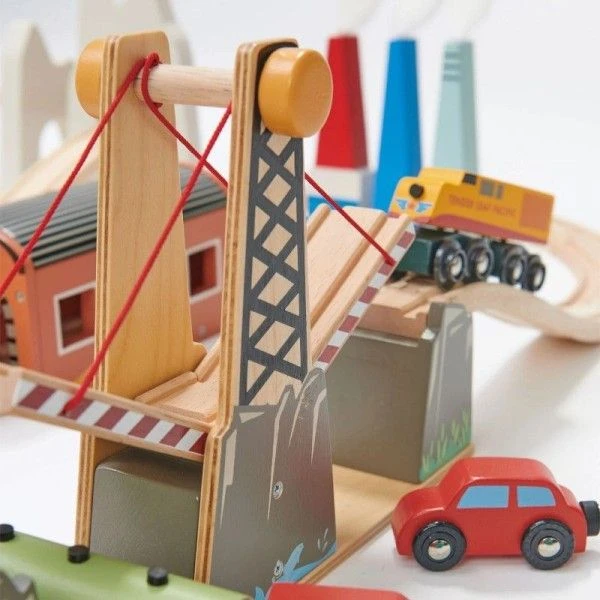 Circuit De Train Géant En Bois Vue Sur La Montagne Tender Leaf Toys® - Jouets En Bois 14 Circuit De Train Géant En Bois Vue Sur La Montagne Tender Leaf Toys® - Jouets En Bois – Image 12