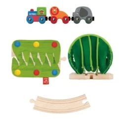 Circuit Train En Bois 'Dans La Jungle' Hape- Jouets En Bois -Jouets En Bois circuit train en bois dans la jungle hape jouets en bois 5