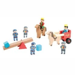 Figurines En Bois Coffret Roi, Reine Et Chevaliers Jeujura | Ref: 8278 - Jouets Ecologiques -Jouets En Bois coffret roi reine et chevaliers jeujura ref 8278 jouets ecologiques 2