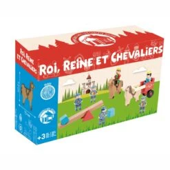 Figurines En Bois Coffret Roi, Reine Et Chevaliers Jeujura | Ref: 8278 - Jouets Ecologiques -Jouets En Bois coffret roi reine et chevaliers jeujura ref 8278 jouets ecologiques 4