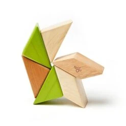 Cubes En Bois Magnétiques Tegu® Prism Pocket Pouch Jungle - Jouets En Bois -Jouets En Bois cubes en bois magnetiques tegu prism pocket pouch jungle jouets en bois 2