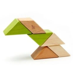 Cubes En Bois Magnétiques Tegu® Prism Pocket Pouch Jungle - Jouets En Bois -Jouets En Bois cubes en bois magnetiques tegu prism pocket pouch jungle jouets en bois 4