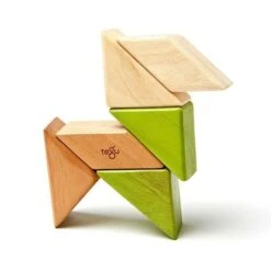 Cubes En Bois Magnétiques Tegu® Prism Pocket Pouch Jungle - Jouets En Bois -Jouets En Bois cubes en bois magnetiques tegu prism pocket pouch jungle jouets en bois 5