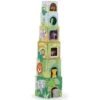 Cubes Gigognes Empilables Bois Jungle & Animaux De La Savane Sevi 1831 - Cubes Empilables