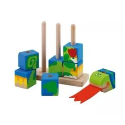 Cubes Puzzle à Empiler Château Bleu Sevi 1831 - Jouets En Bois -Jouets En Bois cubes puzzle a empiler chateau bleu sevi 1831 jouets en bois 3