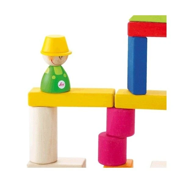 Cubes Set 35' Classic Sévi - Jouets En Bois 4 Cubes Set 35' Classic Sévi - Jouets En Bois – Image 2