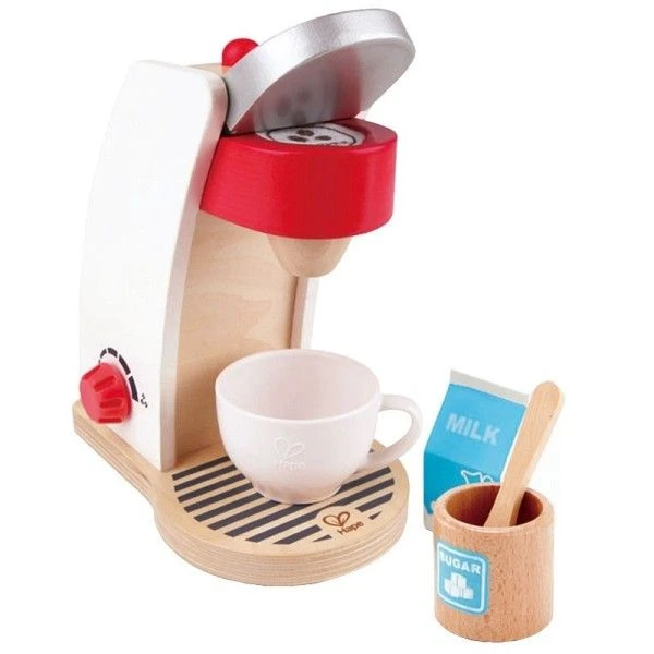 Dinette Bois Set Machine Expresso Service Blanc Hape® - électroménager Jouet 3 Dinette Bois Set Machine Expresso Service Blanc Hape® - électroménager Jouet