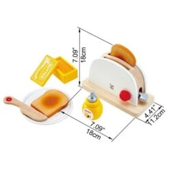 Dinette Cuisine Set Grille Pain Petit Déjeuner Service Blanc Hape® - Jouets Bois Hape -Jouets En Bois dinette cuisine set grille pain petit dejeuner service blanc hape jouets bois hape 4