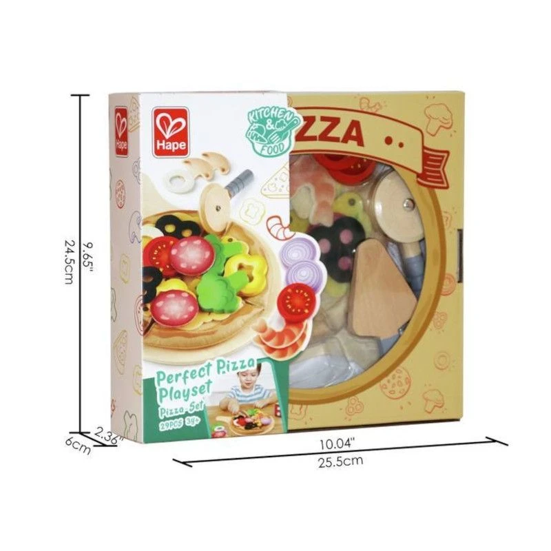 Dinette En Bois Kit Du Pizzaïolo Hape® - Jouet Imitation 4 Dinette En Bois Kit Du Pizzaïolo Hape® - Jouet Imitation – Image 2