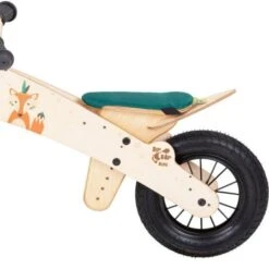 Draisienne En Bois Dip Dap® 10 Pouces 2 Ans Fox Mini Selle Verte - Draisienne Bois -Jouets En Bois draisienne dip dap 10 pouces 2 ans fox mini selle verte draisienne bois 2