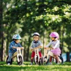 Draisienne Dip Dap® 12 Pouces Ours Rose Avec Sacoche - Draisienne Bois -Jouets En Bois draisienne dip dap 12 pouces ours rose draisienne bois 4