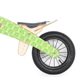 Draisienne Dip Dap® 12 Pouces Ours Verts Avec Sacoche- Draisienne Bois -Jouets En Bois draisienne dip dap 12 pouces ours verts draisienne bois 2