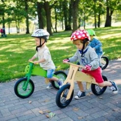 Draisienne En Bois Dip Dap® 10 Pouces Green Spring 'verte' - Draisienne 2 Ans -Jouets En Bois draisienne en bois dip dap 10 pouces green spring verte draisienne 2 ans 5