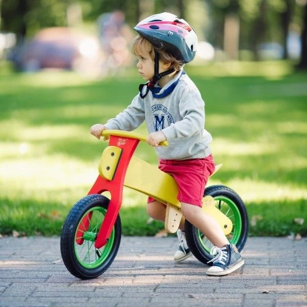 Draisienne En Bois Dip Dap® 10 Pouces Yellow Spring 'Jaune' - Draisienne 2 Ans 7 Draisienne En Bois Dip Dap® 10 Pouces Yellow Spring 'Jaune' - Draisienne 2 Ans – Image 5