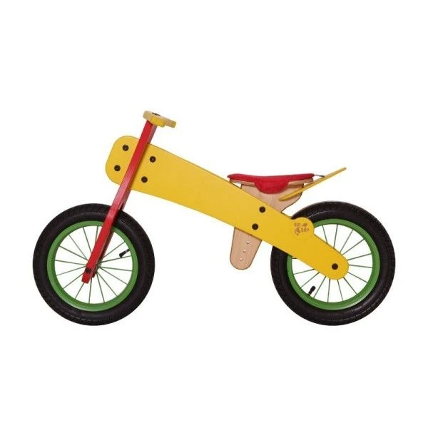 Draisienne En Bois Dip Dap® 10 Pouces Yellow Spring 'Jaune' - Draisienne 2 Ans 3 Draisienne En Bois Dip Dap® 10 Pouces Yellow Spring 'Jaune' - Draisienne 2 Ans