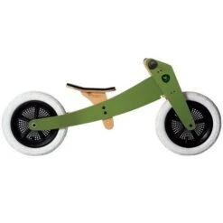 Draisienne Wishbone Bike 2 En 1 Classic Verte - Vélo En Bois