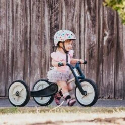 Draisienne Wishbone Bike® 3 En 1 RE2Rouge Recyclé - Draisienne En Bois -Jouets En Bois draisienne wishbone bike 3 en 1 re2 rouge recycle draisienne en bois 3