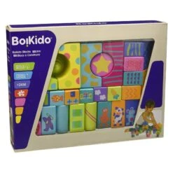 Ensemble Cubes Et Blocs 50 Pièces En Bois Coloré Boikido - Jouet En Bois -Jouets En Bois ensemble cubes et blocs 50 pieces en bois colore boikido jouet en bois 4