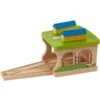 Gare De Triage Hangar Pour Circuit Petits Trains En Bois EverEarth® - Jouets Bois