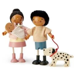 Figurine Maison De Poupées Mr Forrester Et Son Chien Tender Leaf Toys® - Jouets En Bois -Jouets En Bois figurine maison de poupees mr forrester et son chien tender leaf toys jouets en bois 1