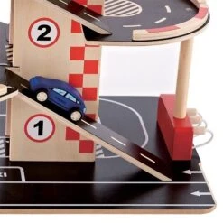 Garage Station Service écolo Petites Voitures Hape®- Jouets écologiques -Jouets En Bois garage hape station service ecolo petites voitures jouets ecologiques 2