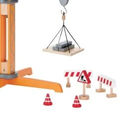Grue De Chantier En Bois Hape® - Jouets Hape -Jouets En Bois hape grue de chantier en bois jouets hape 3