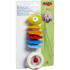 Hochets Bois à Suspendre Perroquet HABA® - Hochets Bébé -Jouets En Bois hochet bois a suspendre perroquet haba hochets bebe 4
