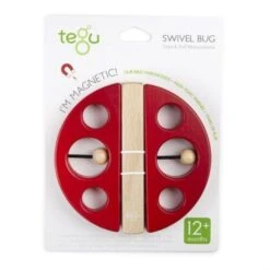 Hochet En Bois Magnétique Tegu® Coccinelle - Jouets En Bois -Jouets En Bois hochet en bois magnetique tegu coccinelle jouets en bois 3