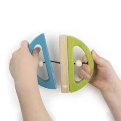 Hochet En Bois Magnétique Tegu® Papillon Vert & Bleu - Jouets En Bois -Jouets En Bois hochet en bois magnetique tegu papillon vert bleu jouets en bois 4