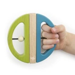 Hochet En Bois Magnétique Tegu® Papillon Vert & Bleu - Jouets En Bois -Jouets En Bois hochet en bois magnetique tegu papillon vert bleu jouets en bois 5