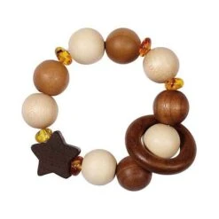 Hochet Flexible étoile & Ambre Heimess - Jouets En Bois Bébé
