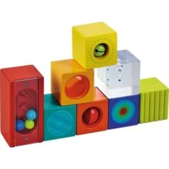 Hochets Blocs Découverte Divertissement Coloré HABA® - Hochets -Jouets En Bois hochets blocs decouverte divertissement colore haba hochets 2