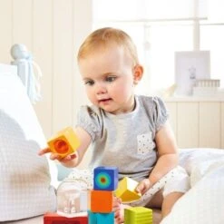 Hochets Blocs Découverte Divertissement Coloré HABA® - Hochets -Jouets En Bois hochets blocs decouverte divertissement colore haba hochets 4