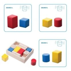 Hochets Cubes & Blocs Sensoriels Sonores Wonderworld® - Jouets En Bois -Jouets En Bois hochets cubes blocs sensoriels sonores wonderworld jouets en bois 2