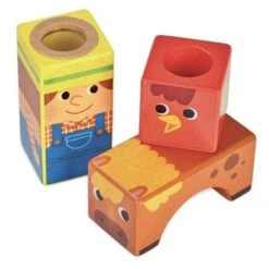 Hochets En Bois Sensoriel 11 Cubes Sonores De La Ferme Vilac®- Jouets En Bois -Jouets En Bois hochets en bois sensoriel cubes sonores de la ferme vilac jouets en bois 2
